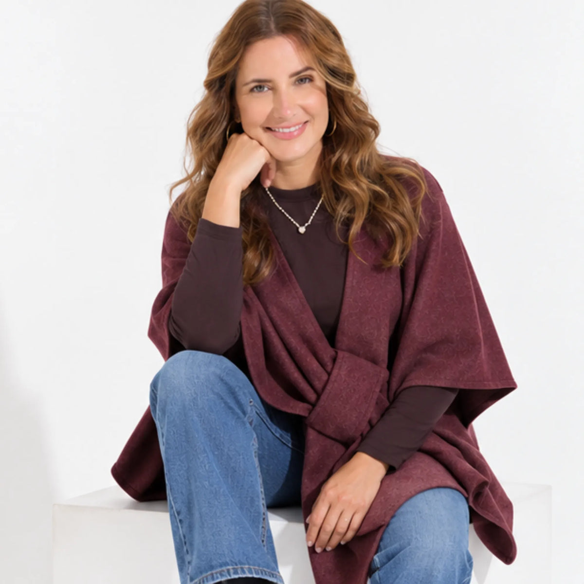 ARKENFELD LANGER PONCHO