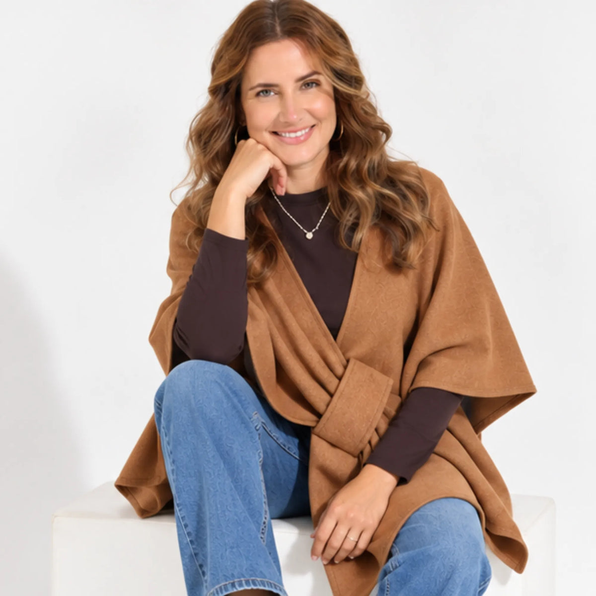 ARKENFELD LANGER PONCHO
